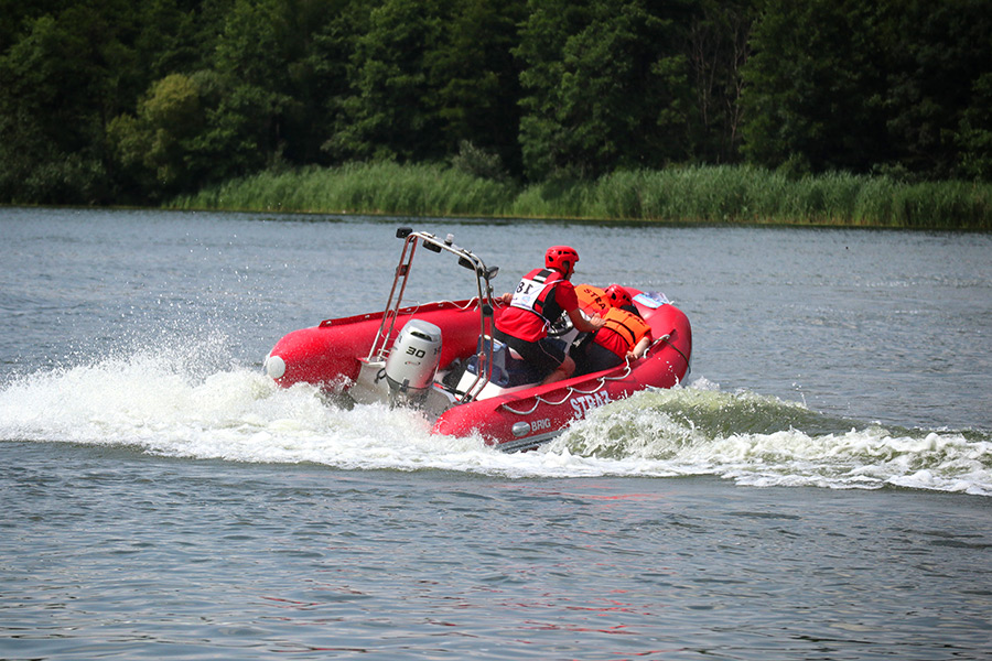 Honda BF 30 - strażacy
