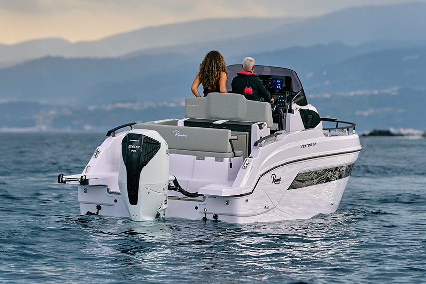 Nowe silniki zaburtowe Honda Marine V6 BF 200 225 250 Monaco Design