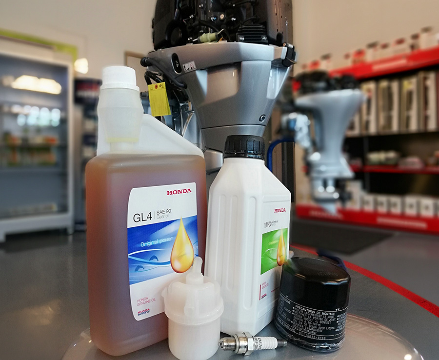 Materiały eksploatacyjne do silnika zaburtowego Honda do sezonu Materiały eksploatacyjne do silnika zaburtowego Honda do sezonu